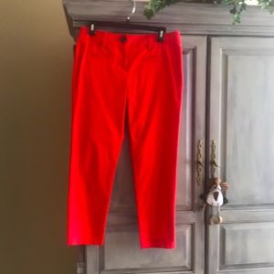 🌹CAbi Vintage Poppy Crop Pants Size 4